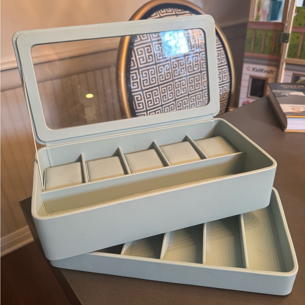 Blue WOLF Watch Box